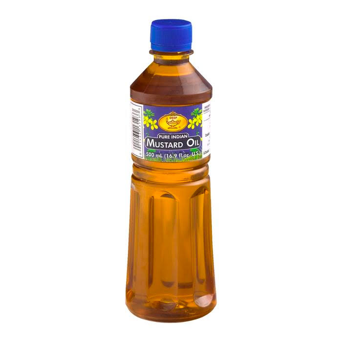 Deep Pure Indian Mustard Oil - 16.9oz