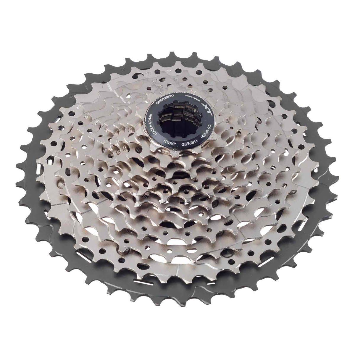 Shimano XT M8000 Deore Groupset 11-Speed Cassette - 11-40T, Silver