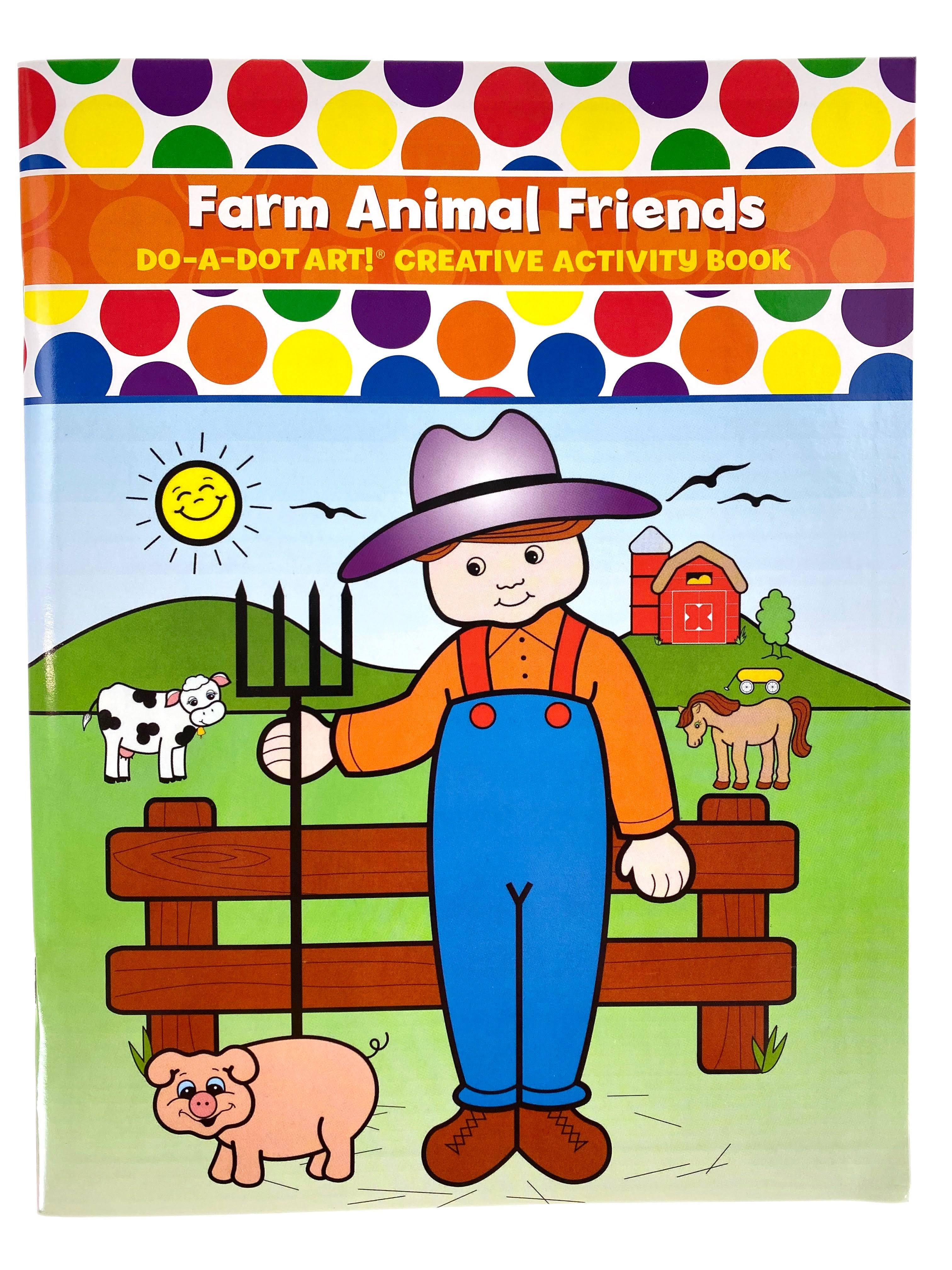 Farm Animal Friends Do A Dot Art Activity Book - Do-A-Dot Art