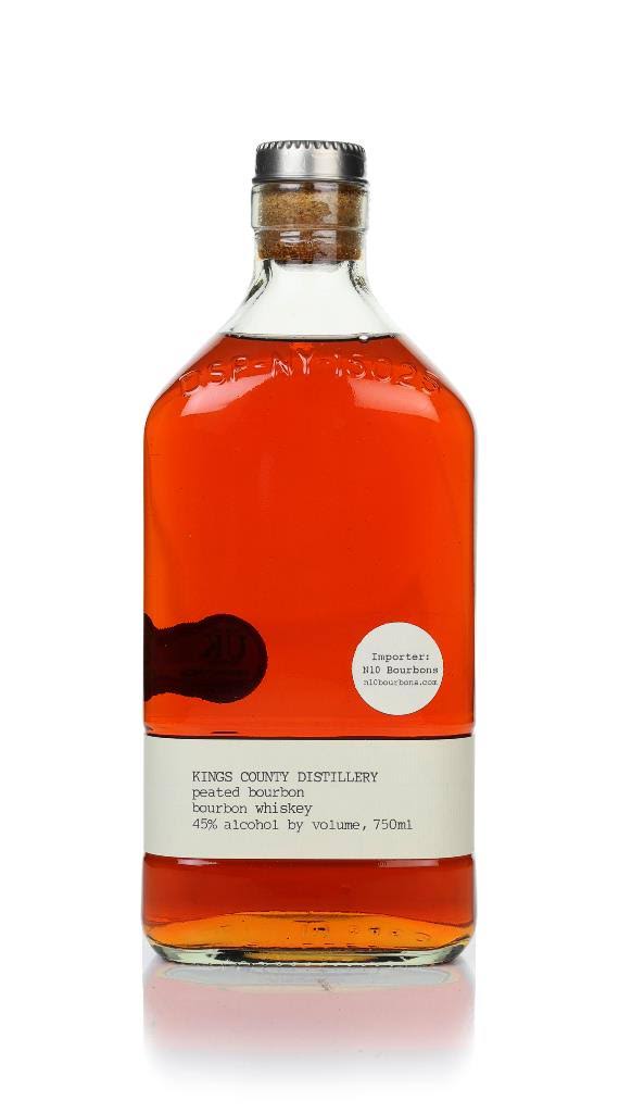 Kings County Peated Bourbon Whiskey | ABV 45% 75cl