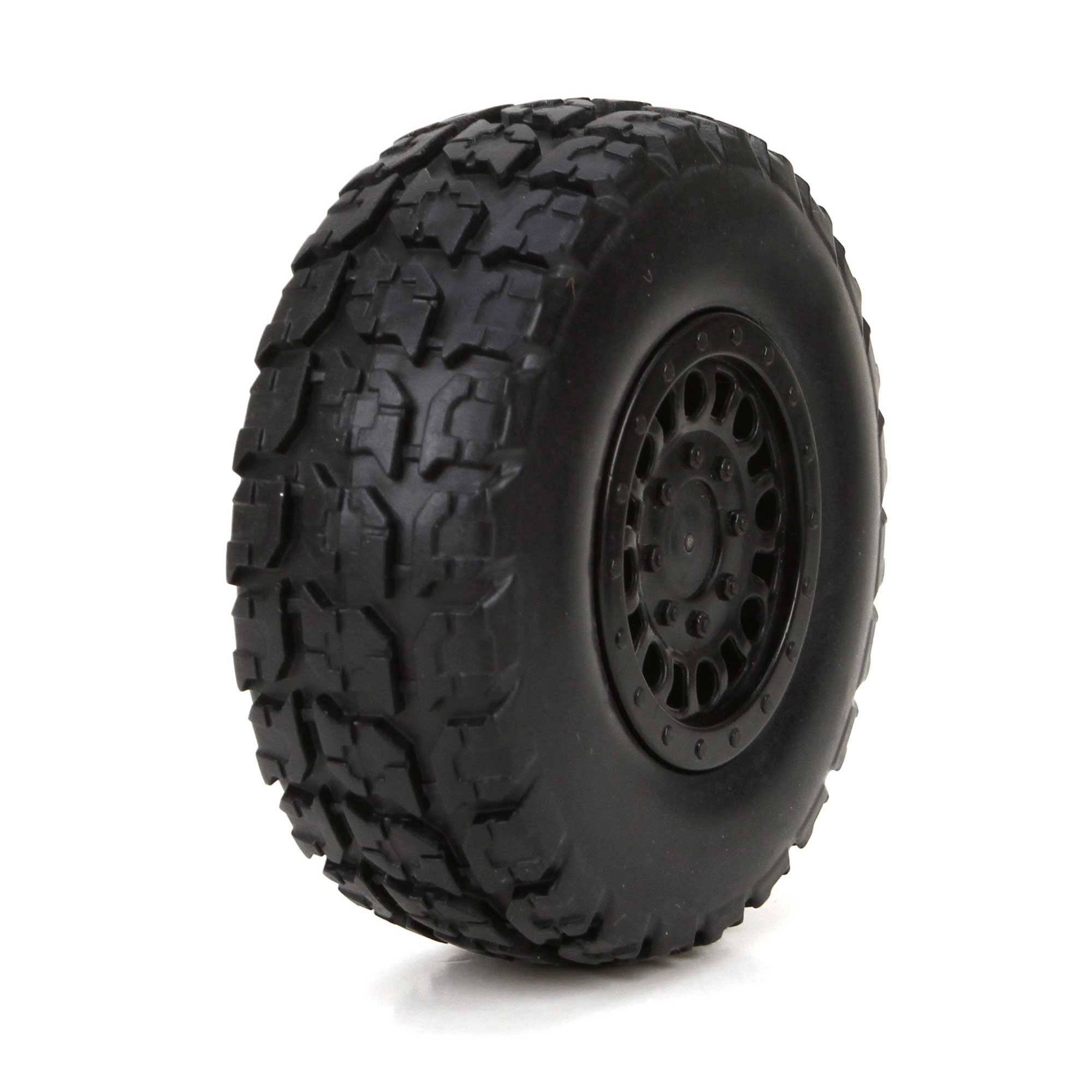 FF/RR Premount Tire: 1/18 4WD Torment