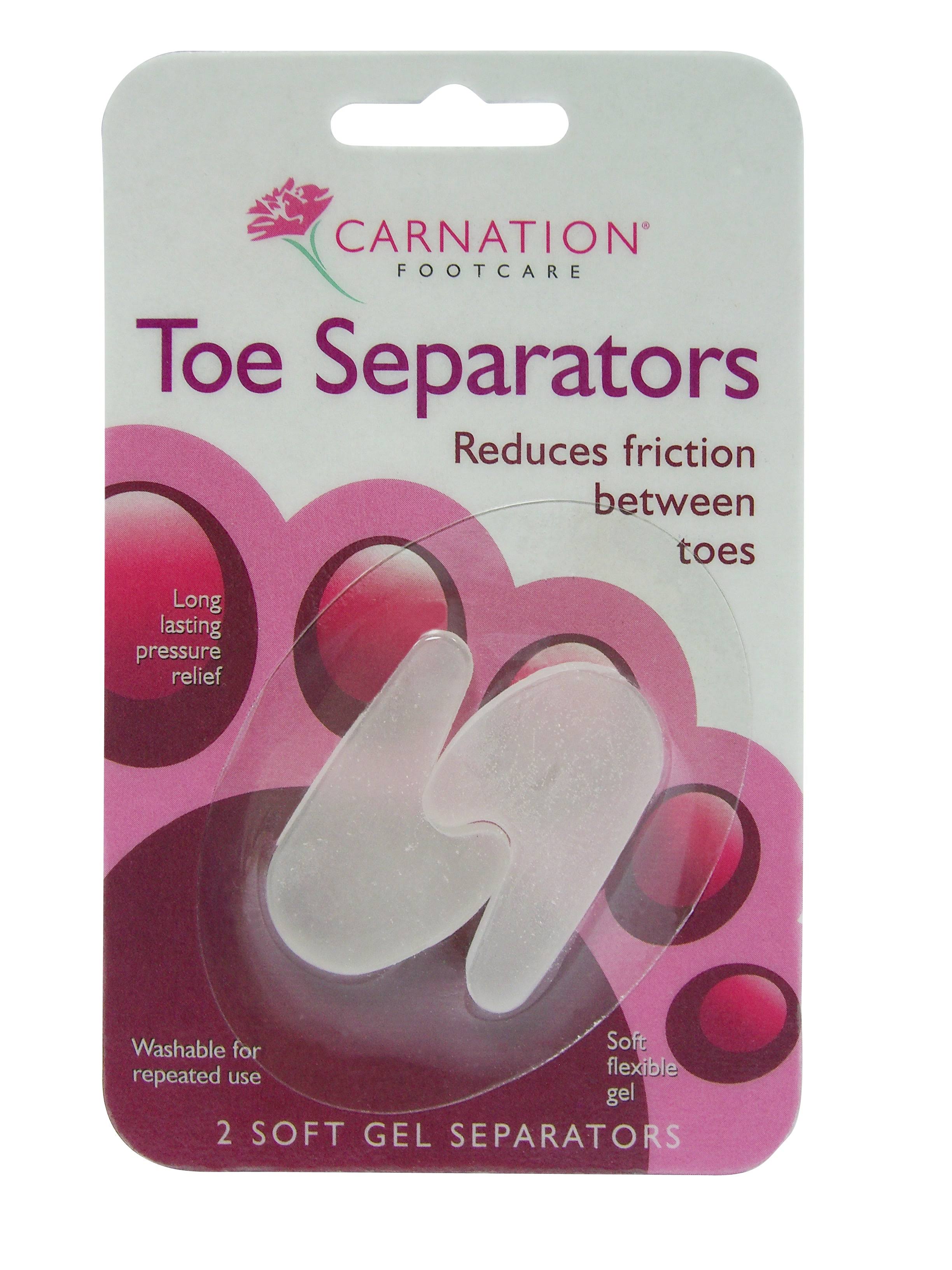 Carnation Gel Toe Separators