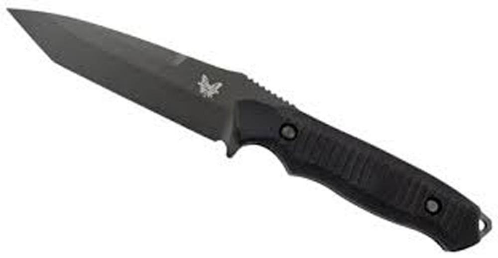 Benchmade Nimravus Fixed Blade Knife - Black