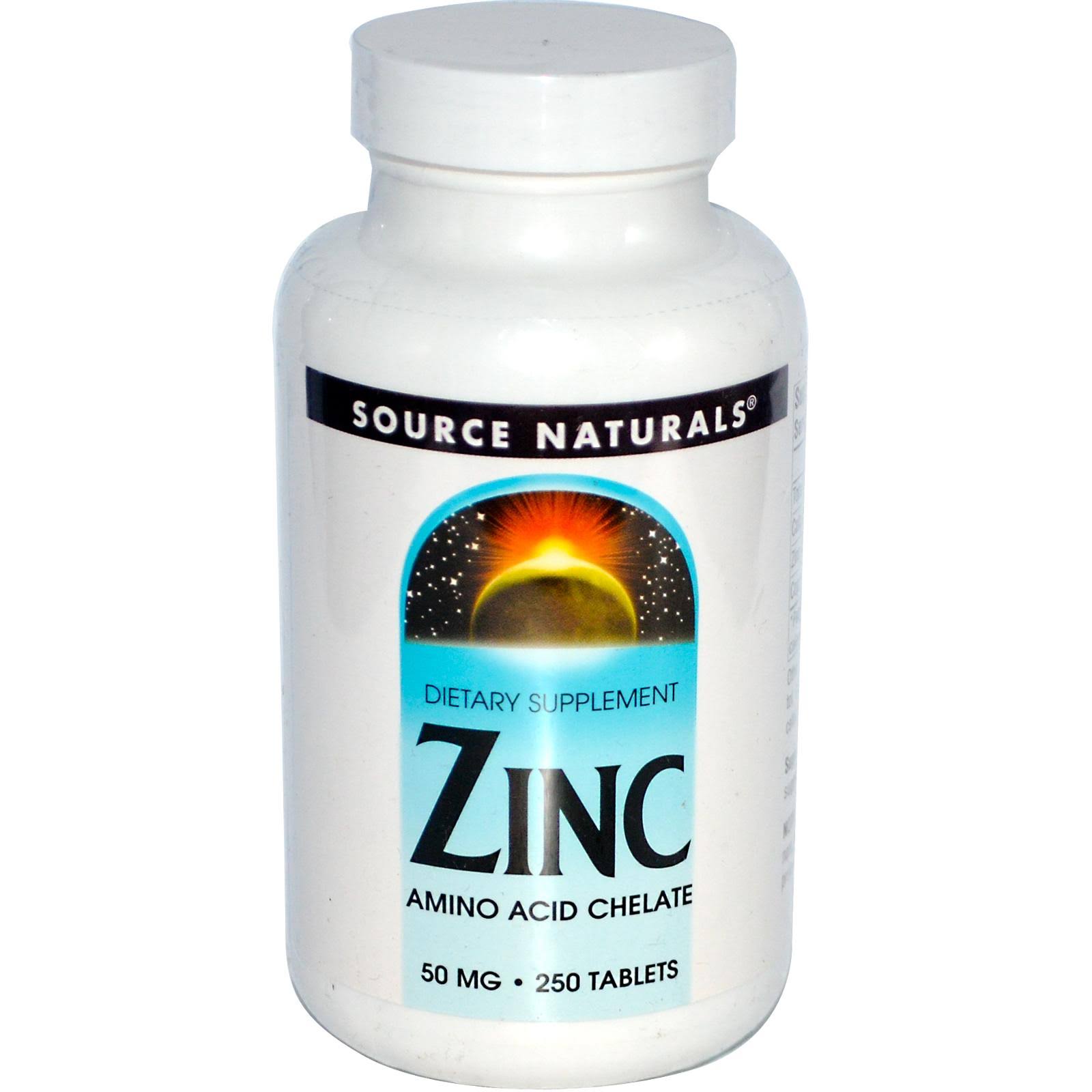 Source Naturals Zinc Dietary Supplement - 250ct