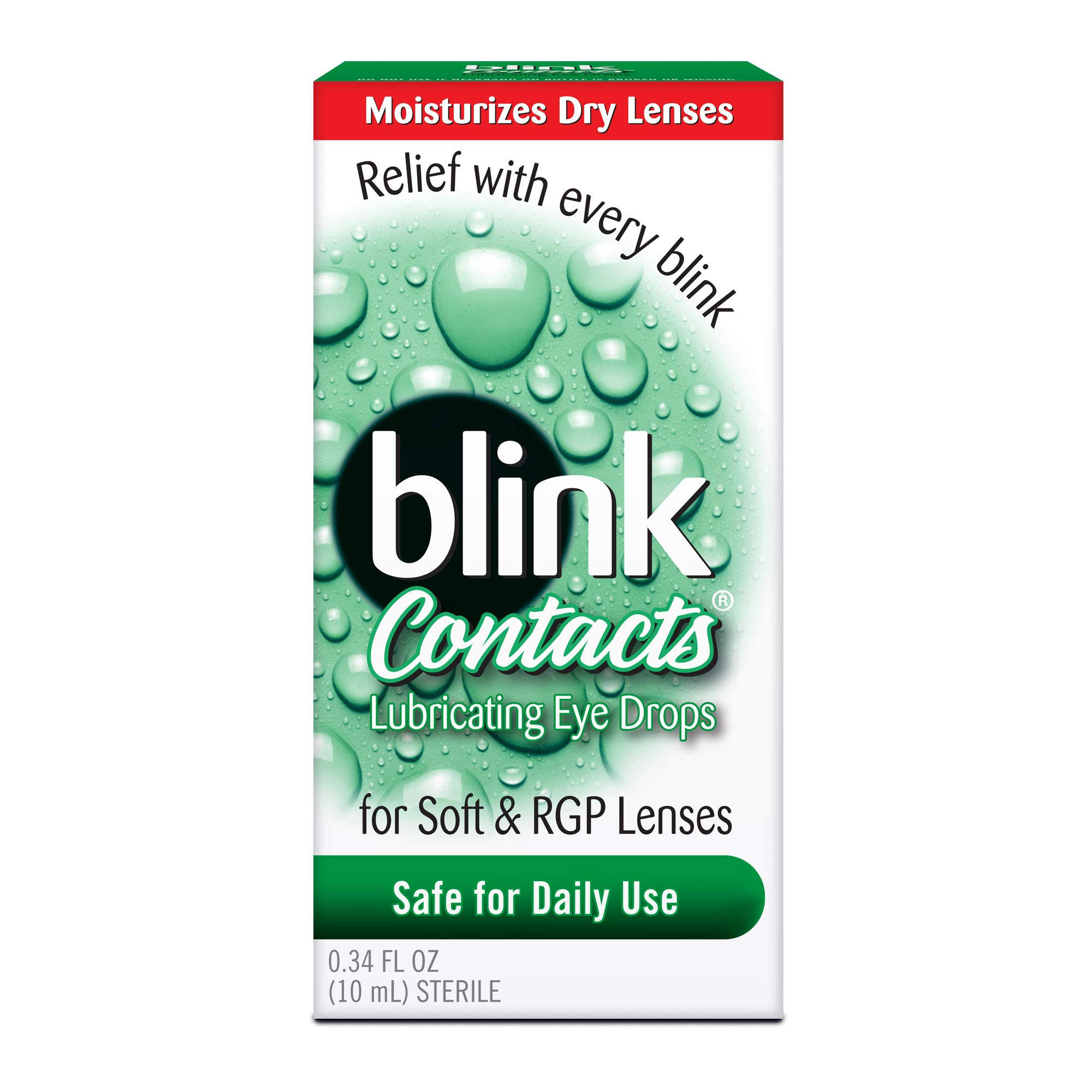 Abbott Blink Contacts Lubricating Eye Drops - 0.34oz