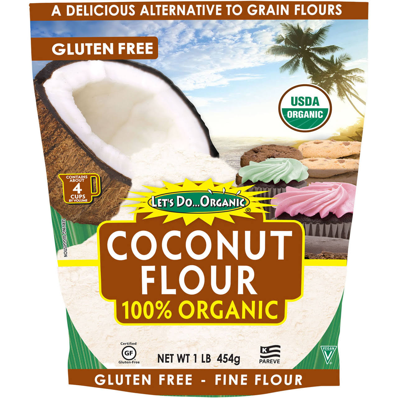 Let's Do Organic Coconut Flour - 16oz