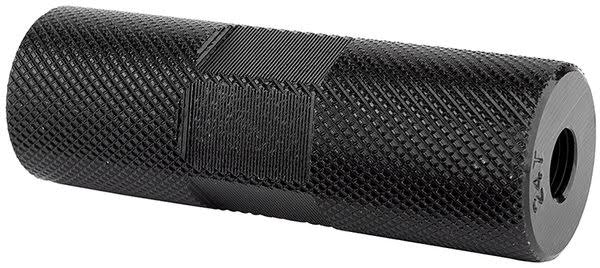Black Ops Knurled Pro Bmx Pegs - Silver