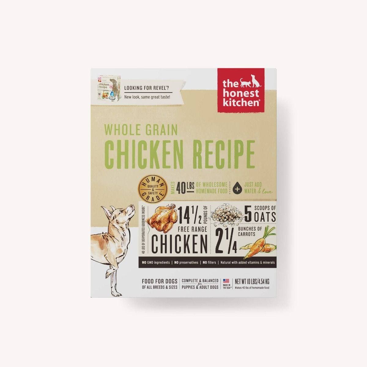 The Honest Kitchen Revel Dog Food - Chicken, 10lb