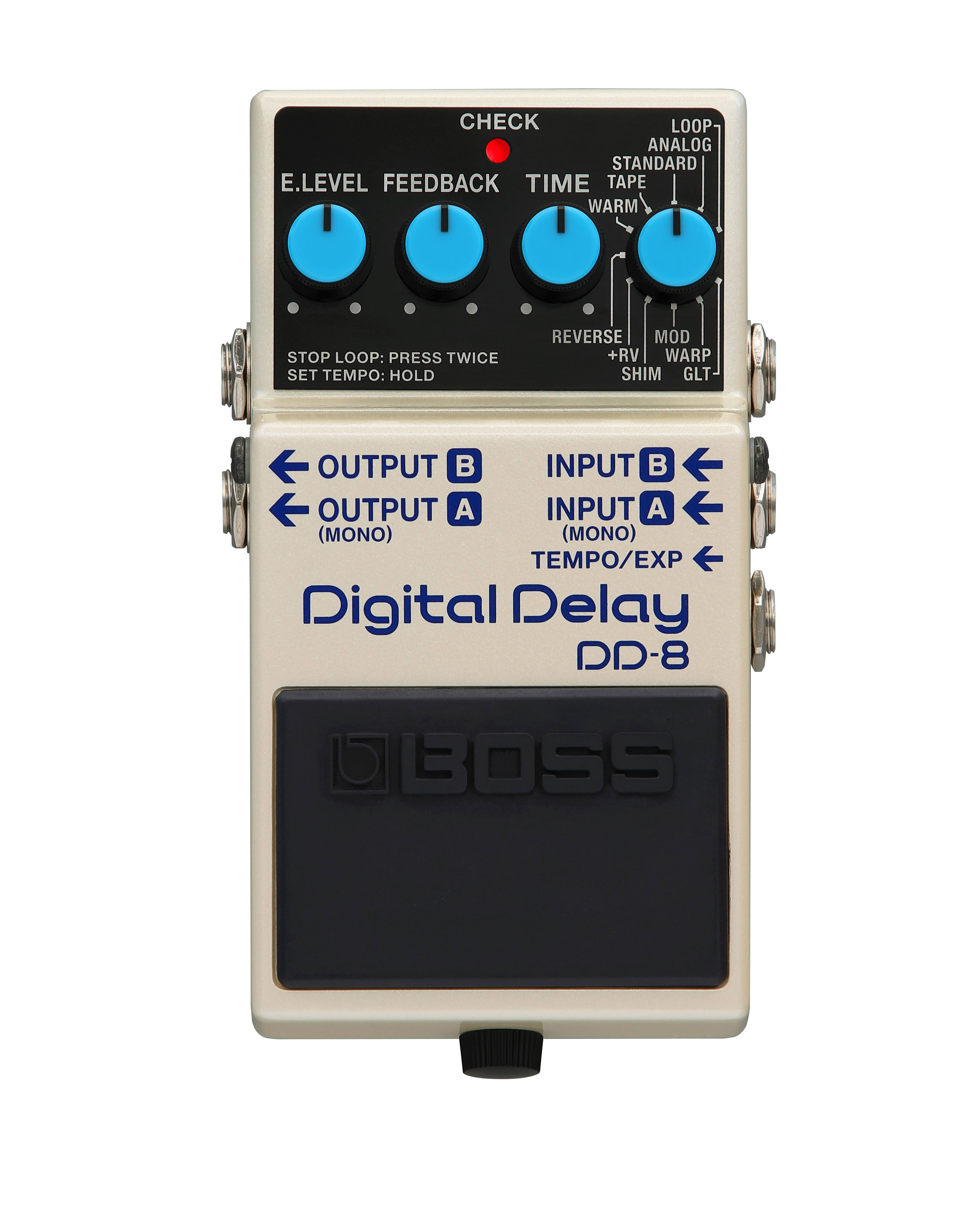BOSS DD-8 Digital Delay Pedal - for Electric Guitars