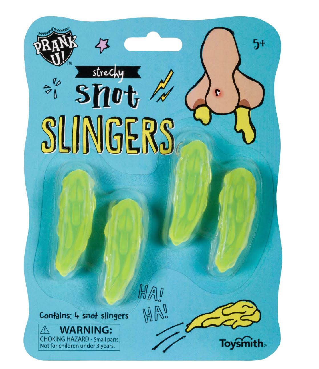 Stretchy Snot Slingers, Prank Toy, Finger Flicking Fun