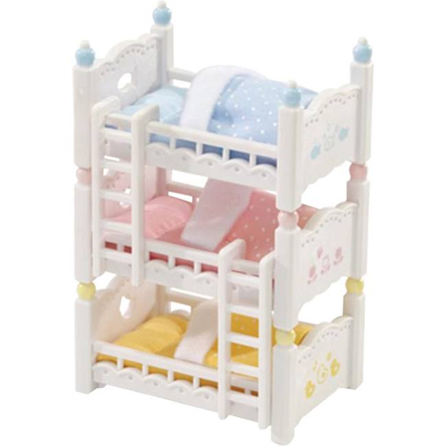 Calico Critters Baby Bunk Beds - 3 Pack