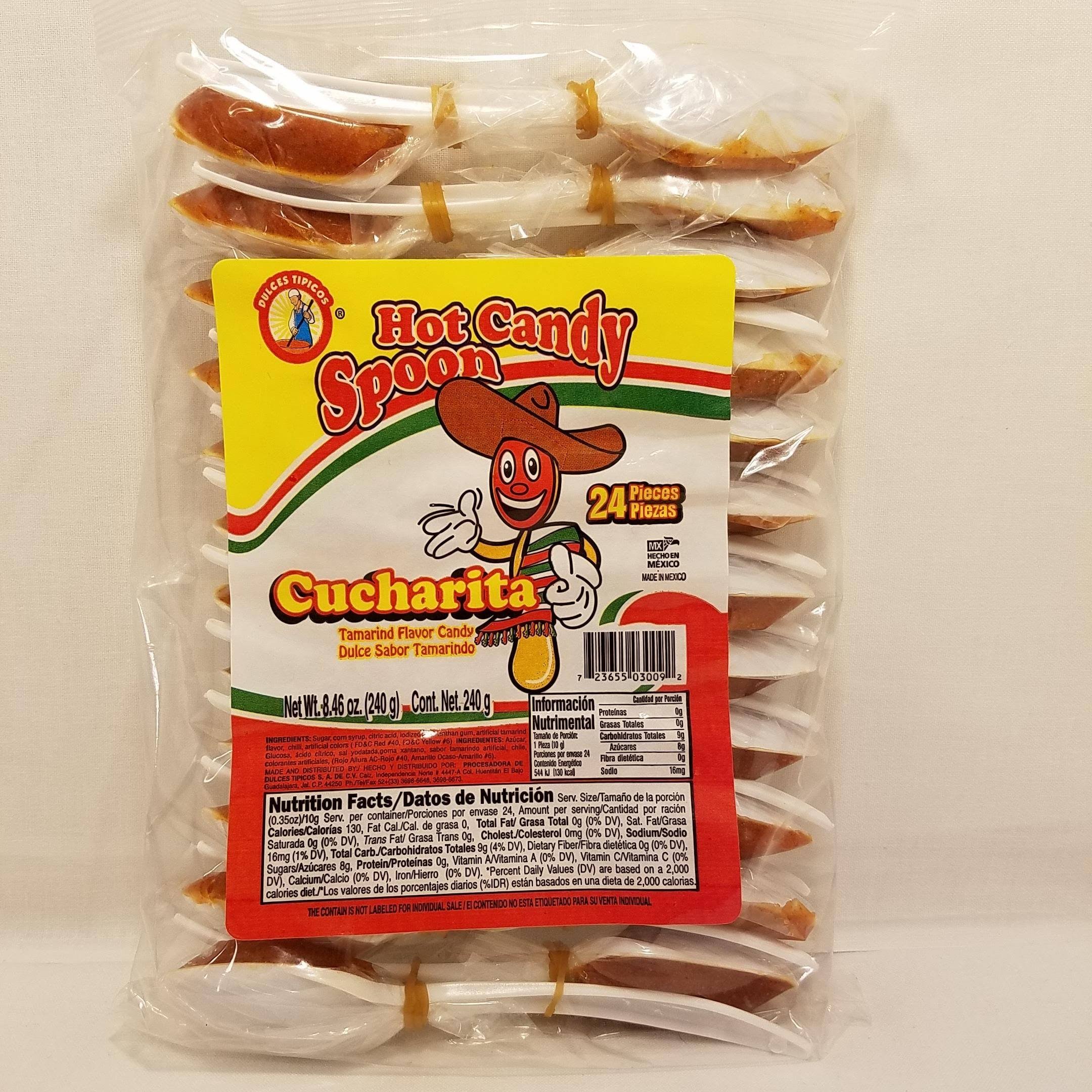 Cucharita Tamarind Hot Candy - 24 Pieces - Rancho Market & Produce - Delivered by Mercato