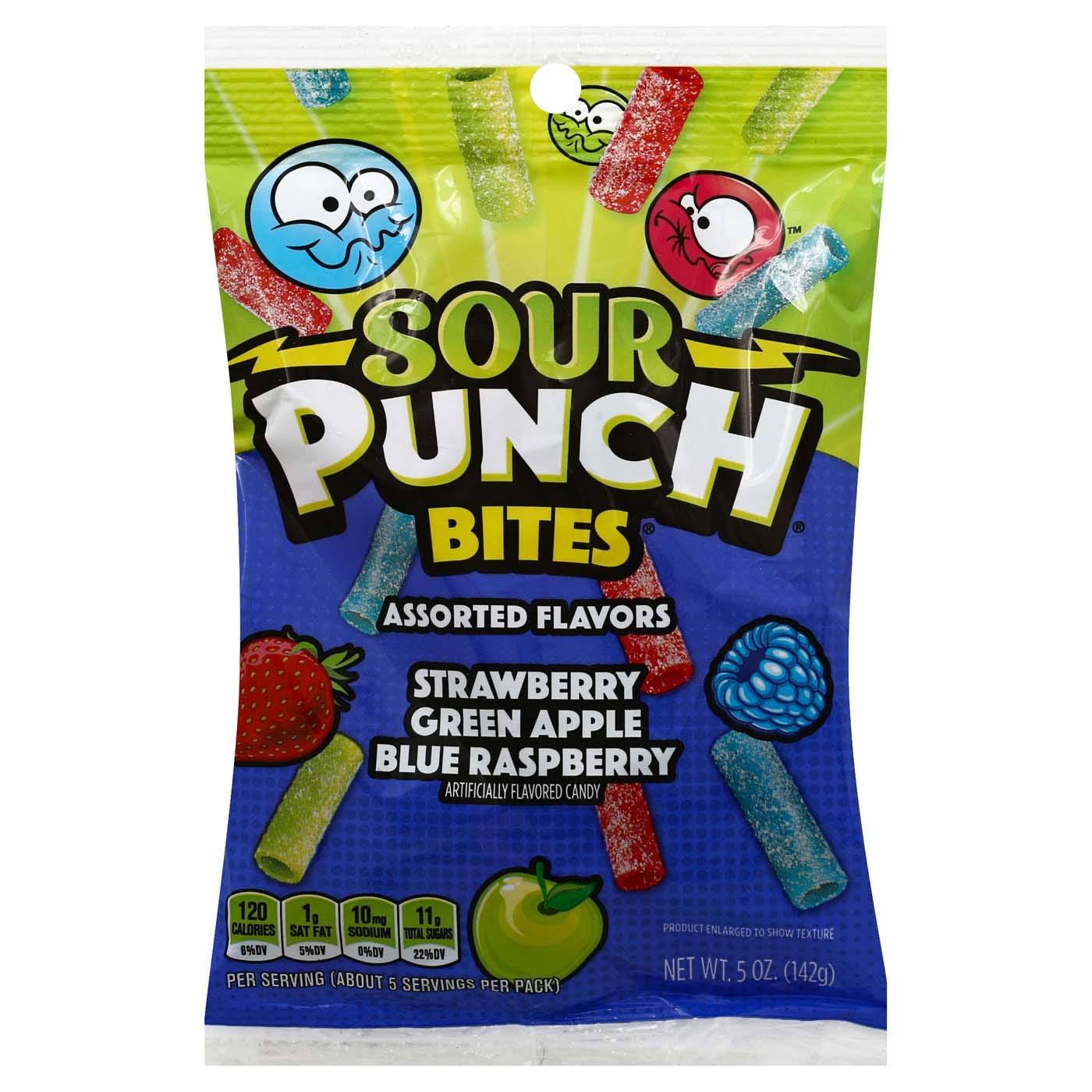 Sour Punch Assorted Flavors Sour Bites