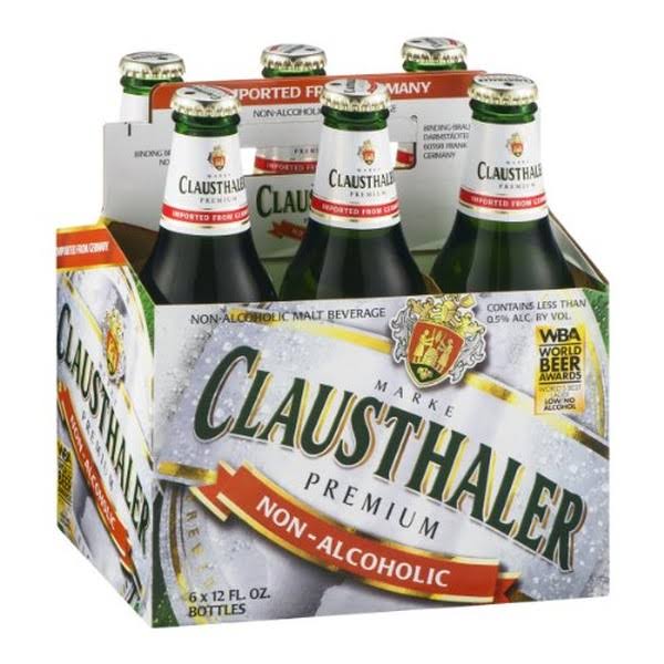 Clausthaler Non-Alcoholic Malt Beverage - 6 Pack, 12oz