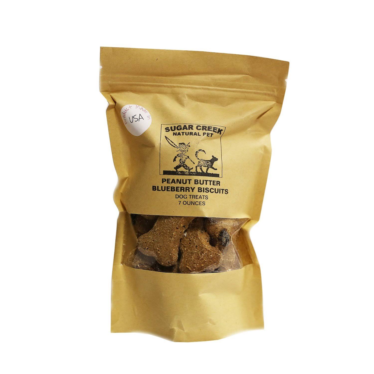 Trail Side Deli Dog Treats - Peanut Butter Blueberry Biscuit