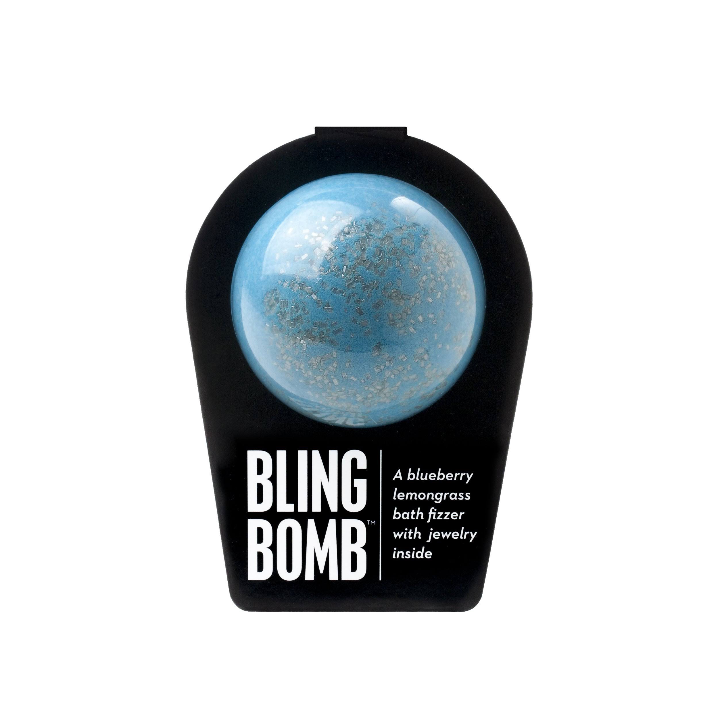 Da Bomb Bling Bath Bomb, Blue