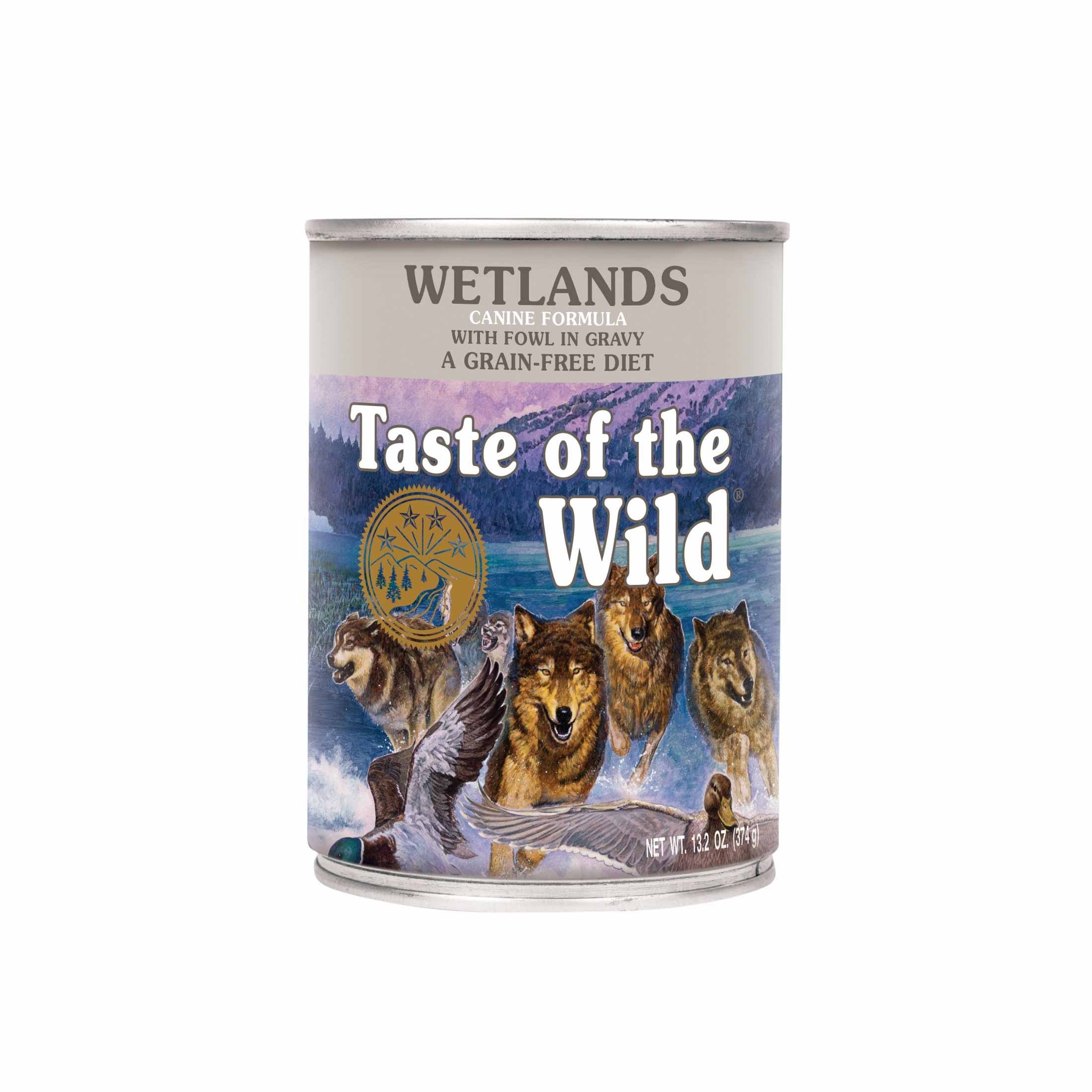 Taste of The Wild Wetlands Canned Dog Food 13.2oz