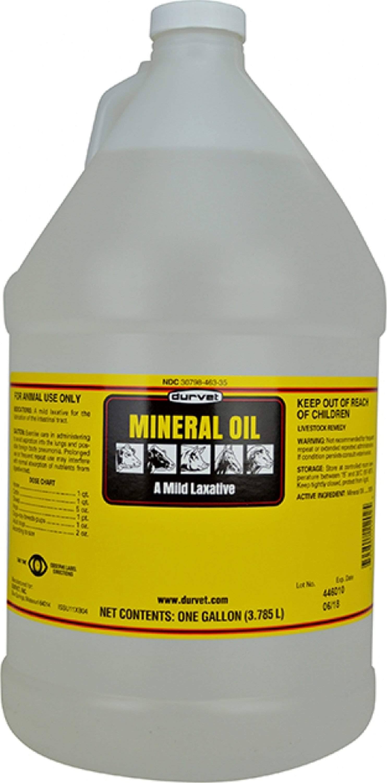 Durvet Animal Mineral Oil - 1 Gallon