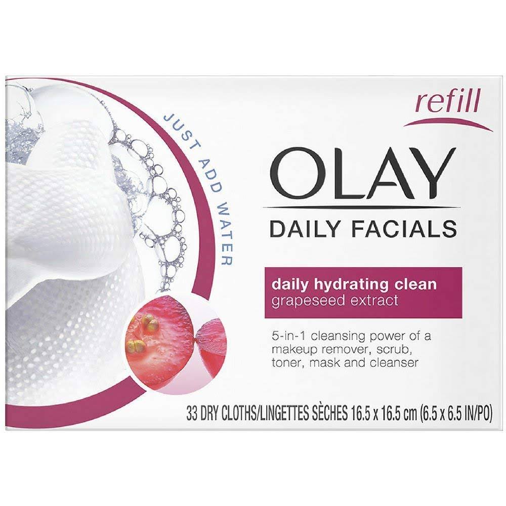 Olay 4 in 1 Daily Facial Cloths Normal Soap