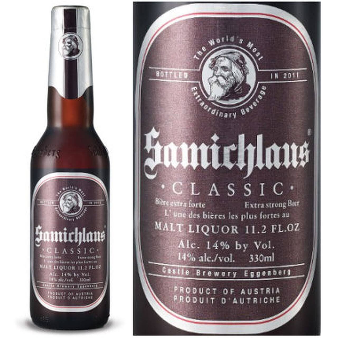 Samichlaus Classic Malt Liquor - 11.2 fl oz bottle