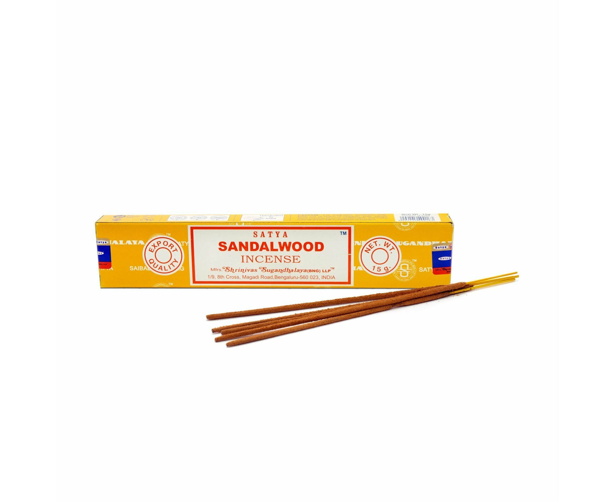 Satya Incense Sticks : Sandalwood 15g