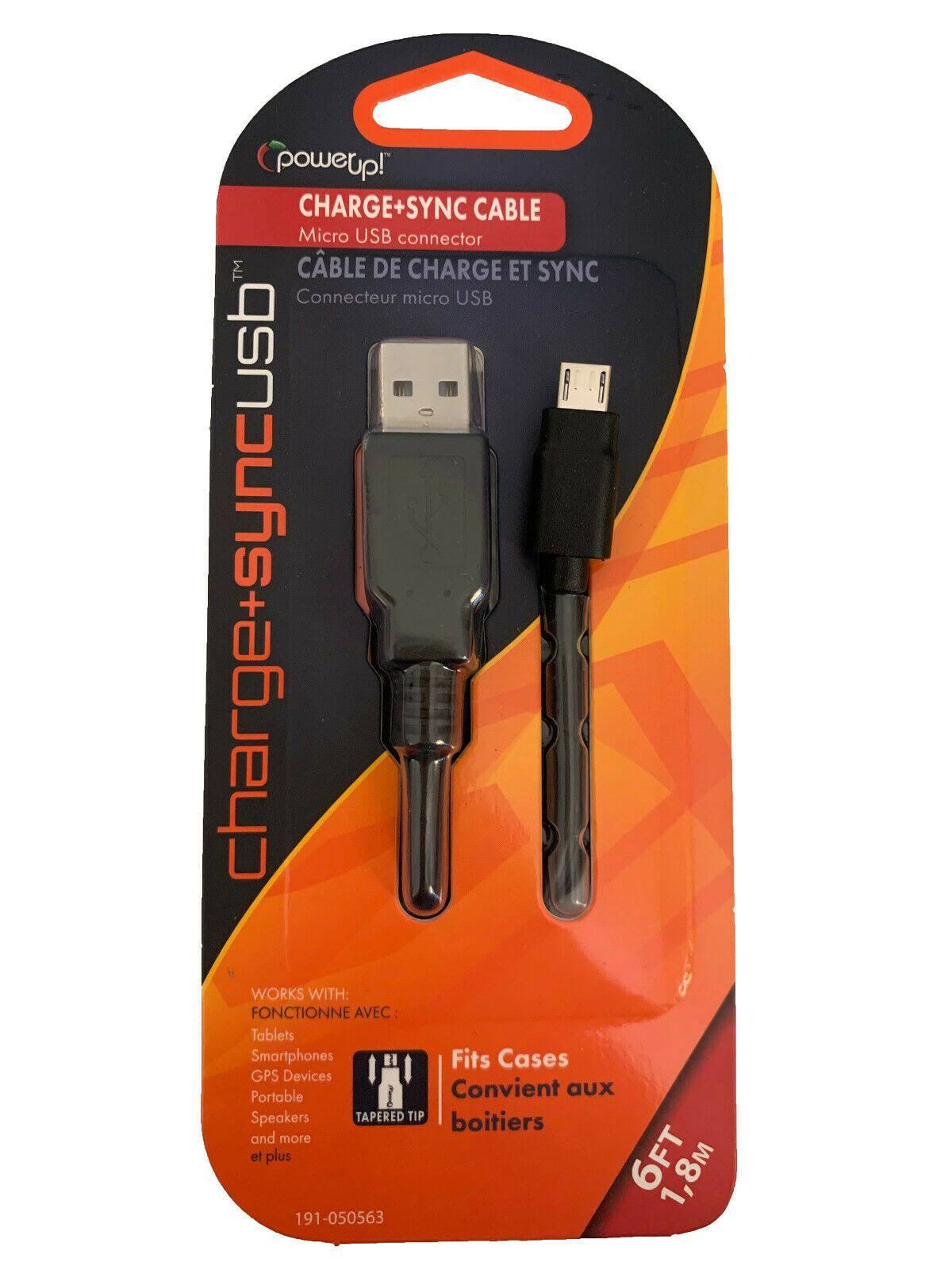 Power Up! 191-050563 USB Cable - Micro USB 6ft