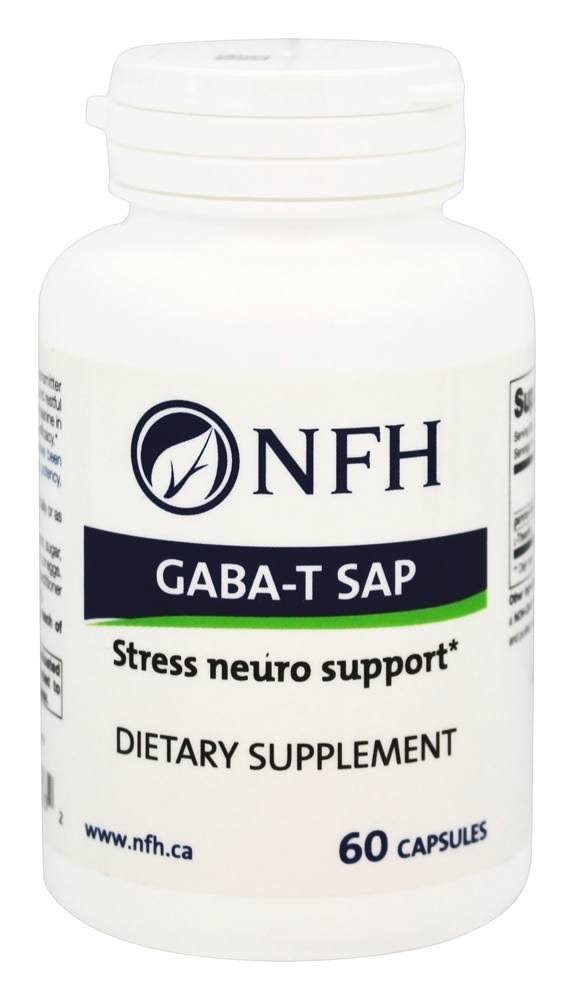 Nutritional Fundamentals for Health GABA-T Sap 60 Caps