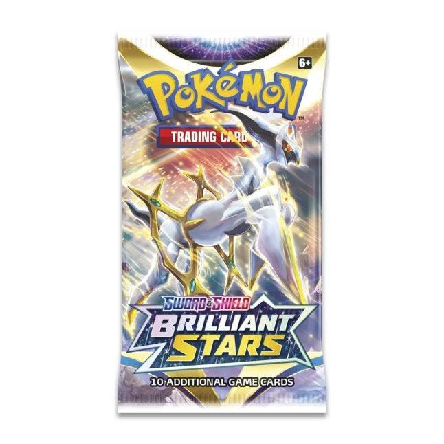 Pokemon Sword & Shield Brilliant Stars Booster 10 cards Pack