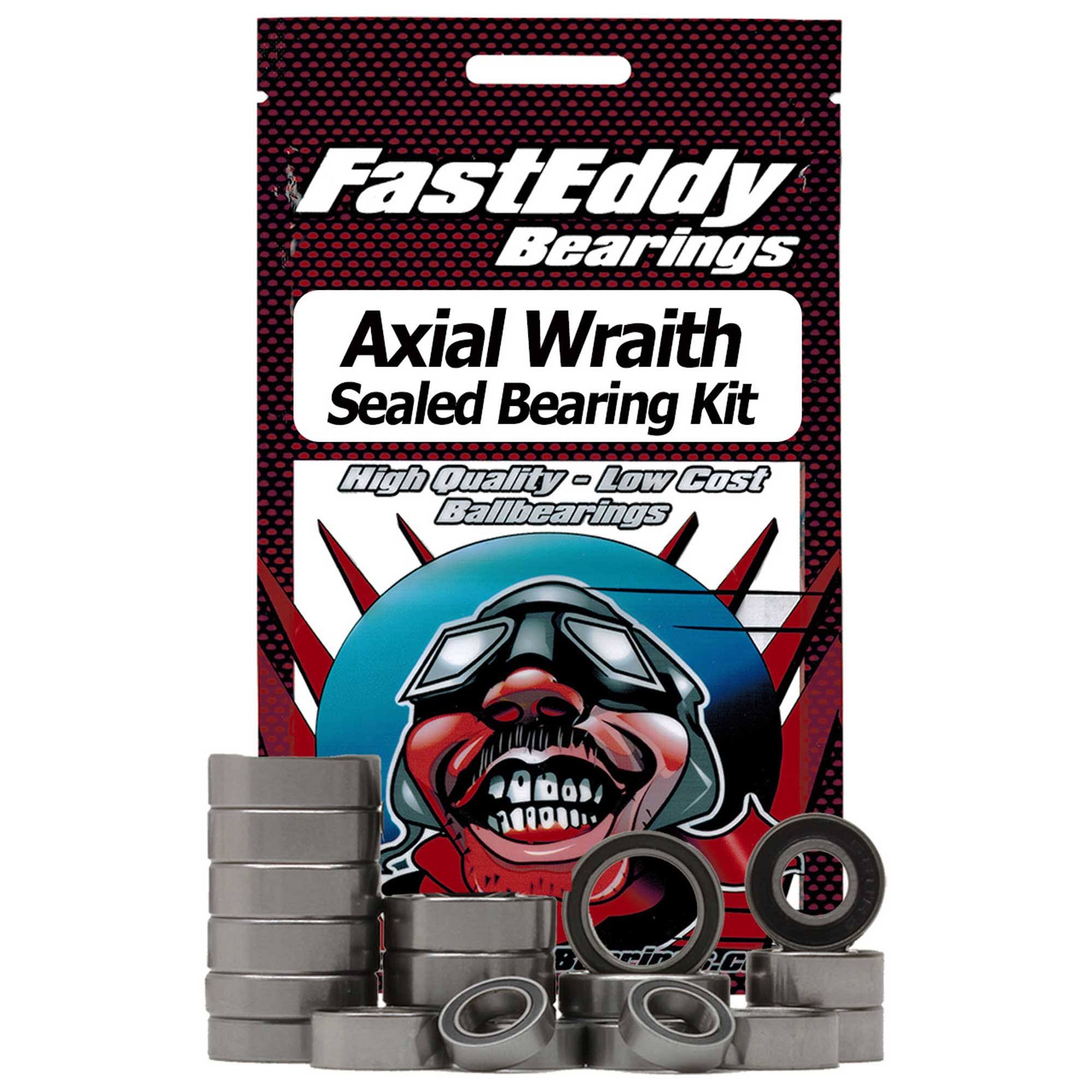 FastEddy Bearings Sealed Bearing Kit-AXI Wraith TFE101