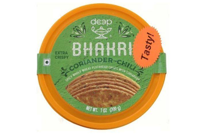 Deep Dry Coriander Chili Bhakri 200 GM