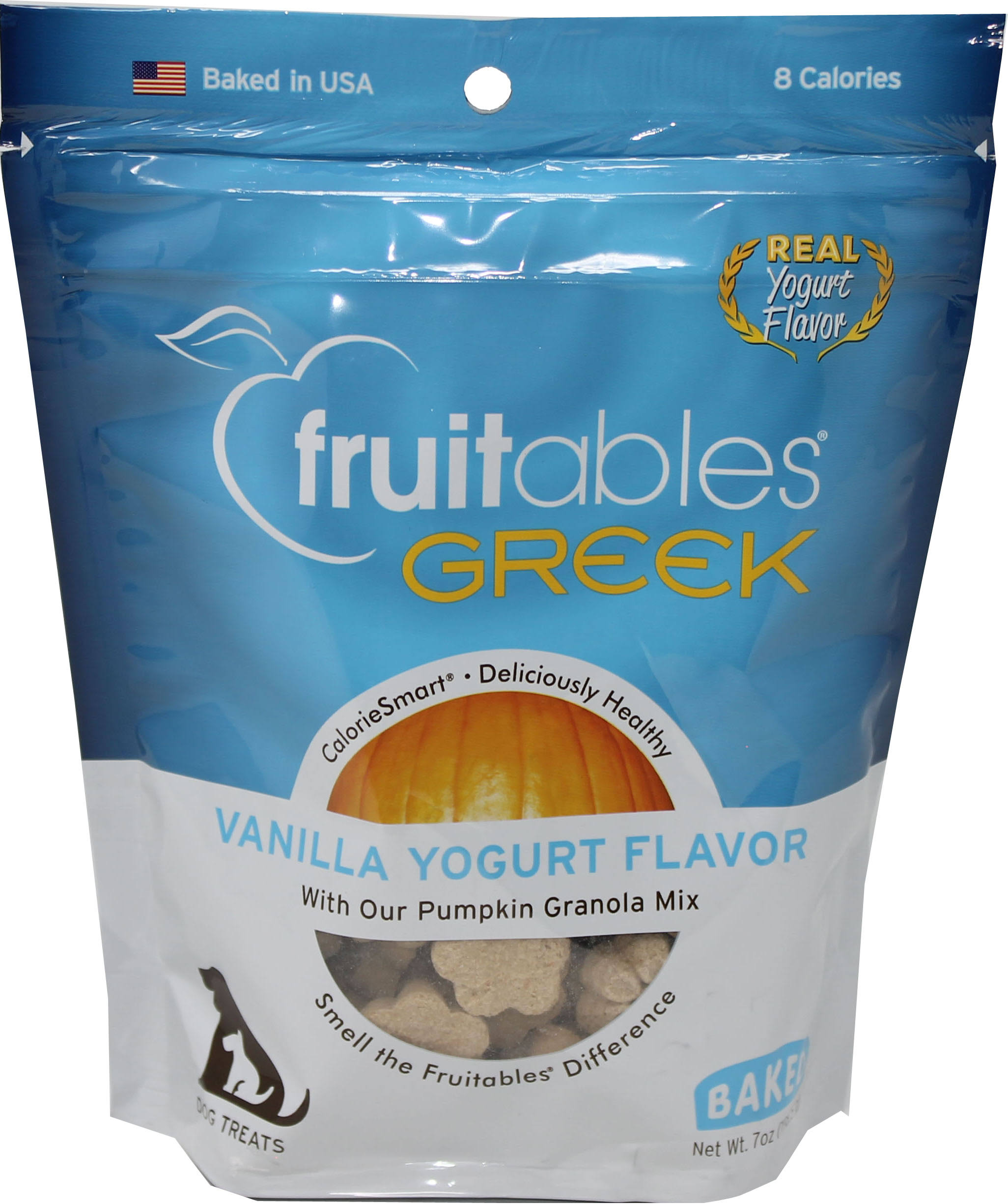 Fruitables Greek Dog Treats - Vanilla Yogurt