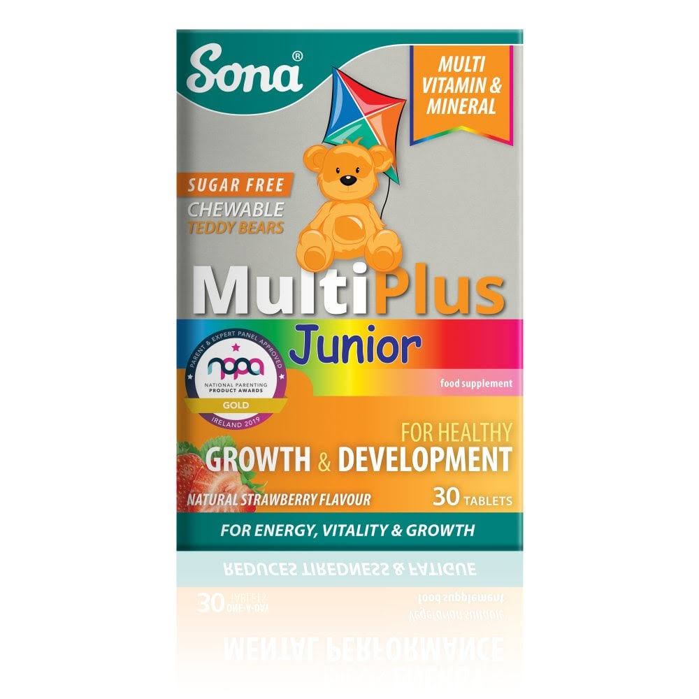 Sona Chewable Multiplus Junior - 30 Tablets