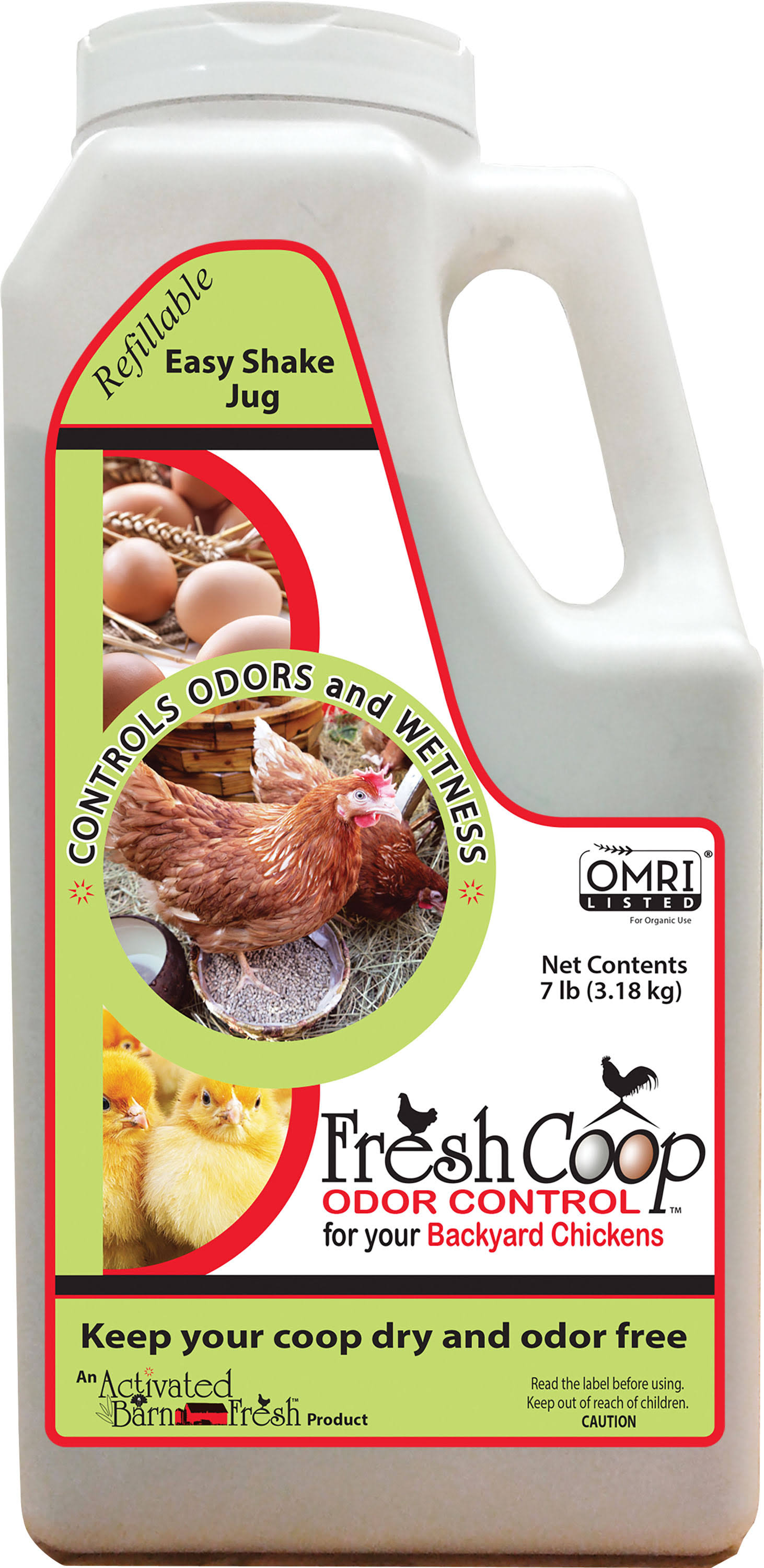 Absorbent Products Fresh Coop Odor Control - Backyard Chickens, 7lbs