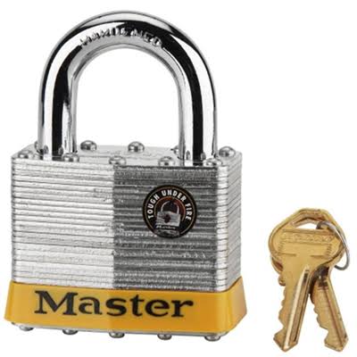 Master Lock 15DPF Laminated High Security Professional Series Padlock - 2"