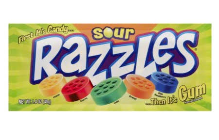 Razzles Candy - Sour