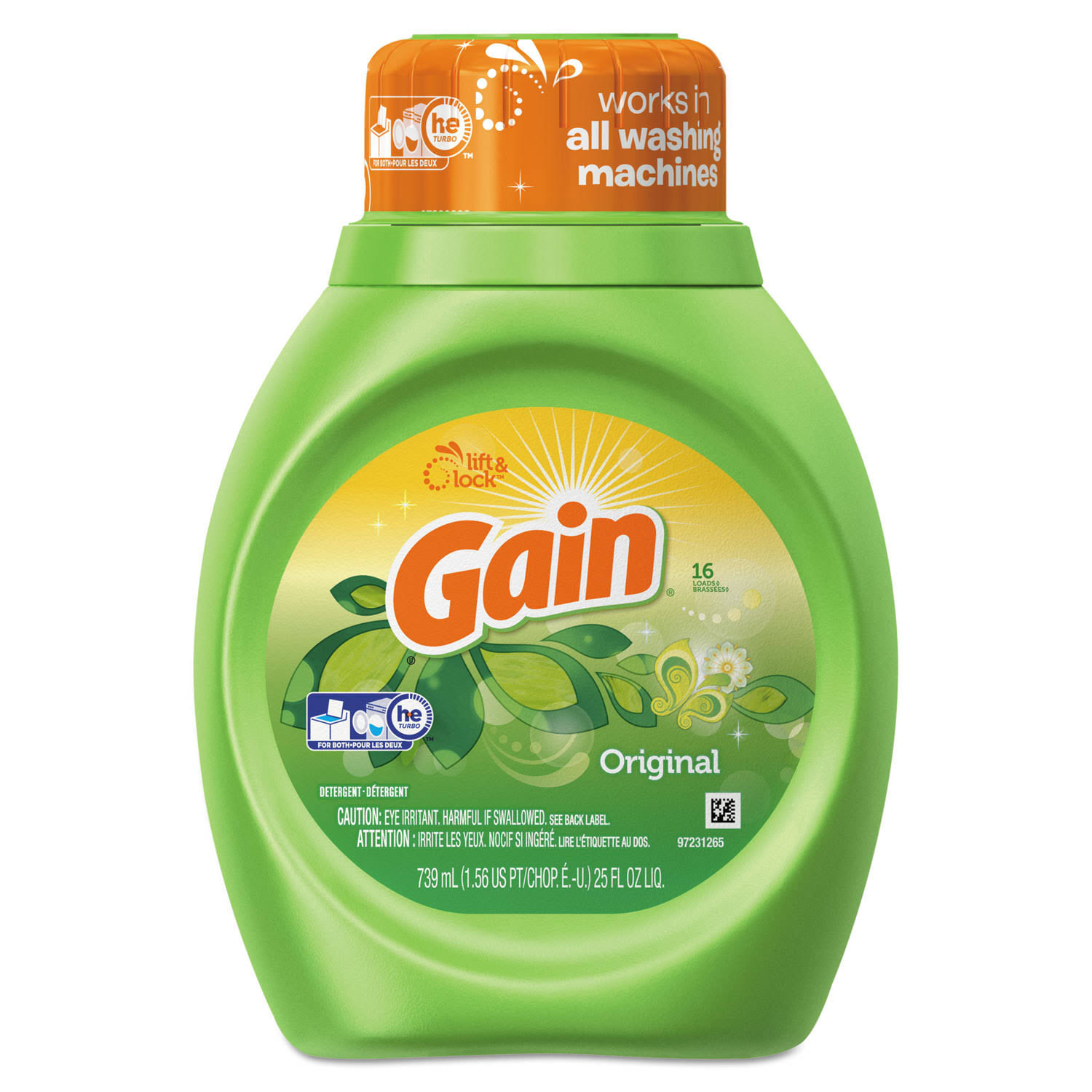 Gain Original Liquid Detergent - 25 oz