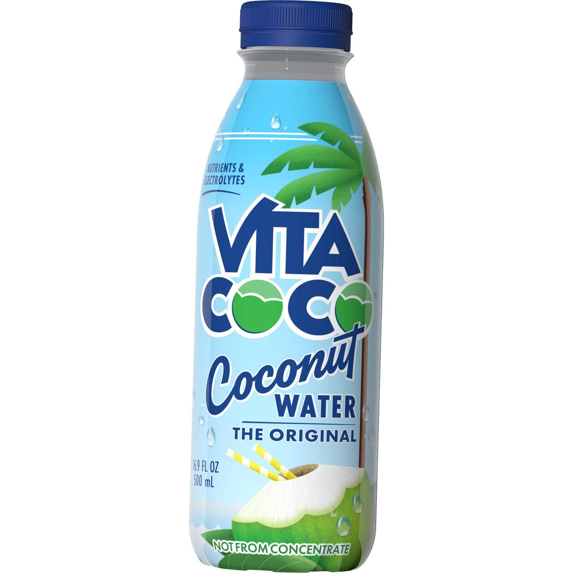 Vita Coco Coconut Water, The Original - 16.9 fl oz 500 ml