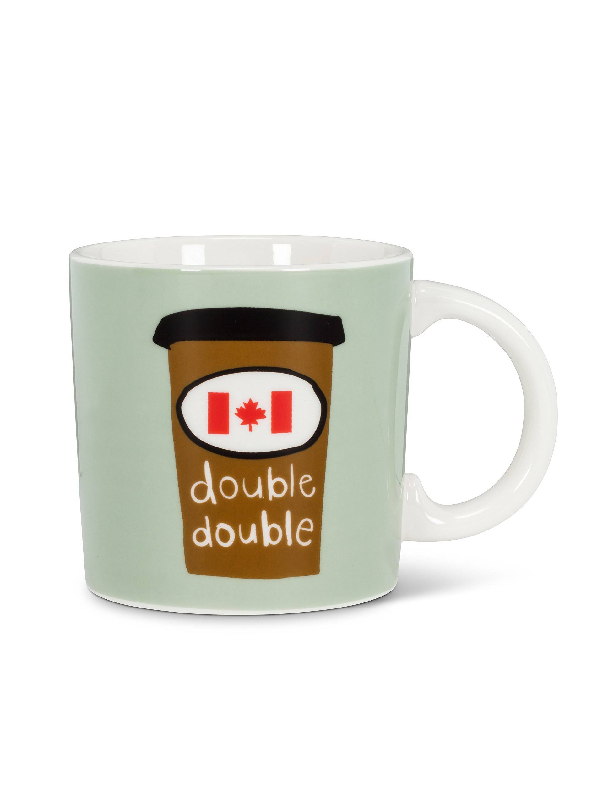 Abbott 27-WT/Mug Double Abbott Collection Graphic Mug-Double Double