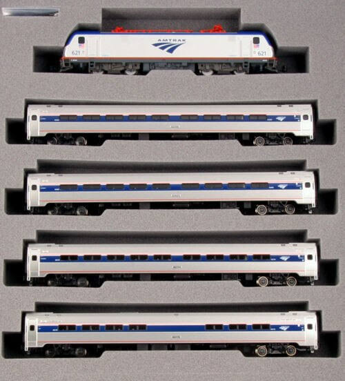 Kato 106-8001 Amtrak Amfleet ACS-64 Train Pack