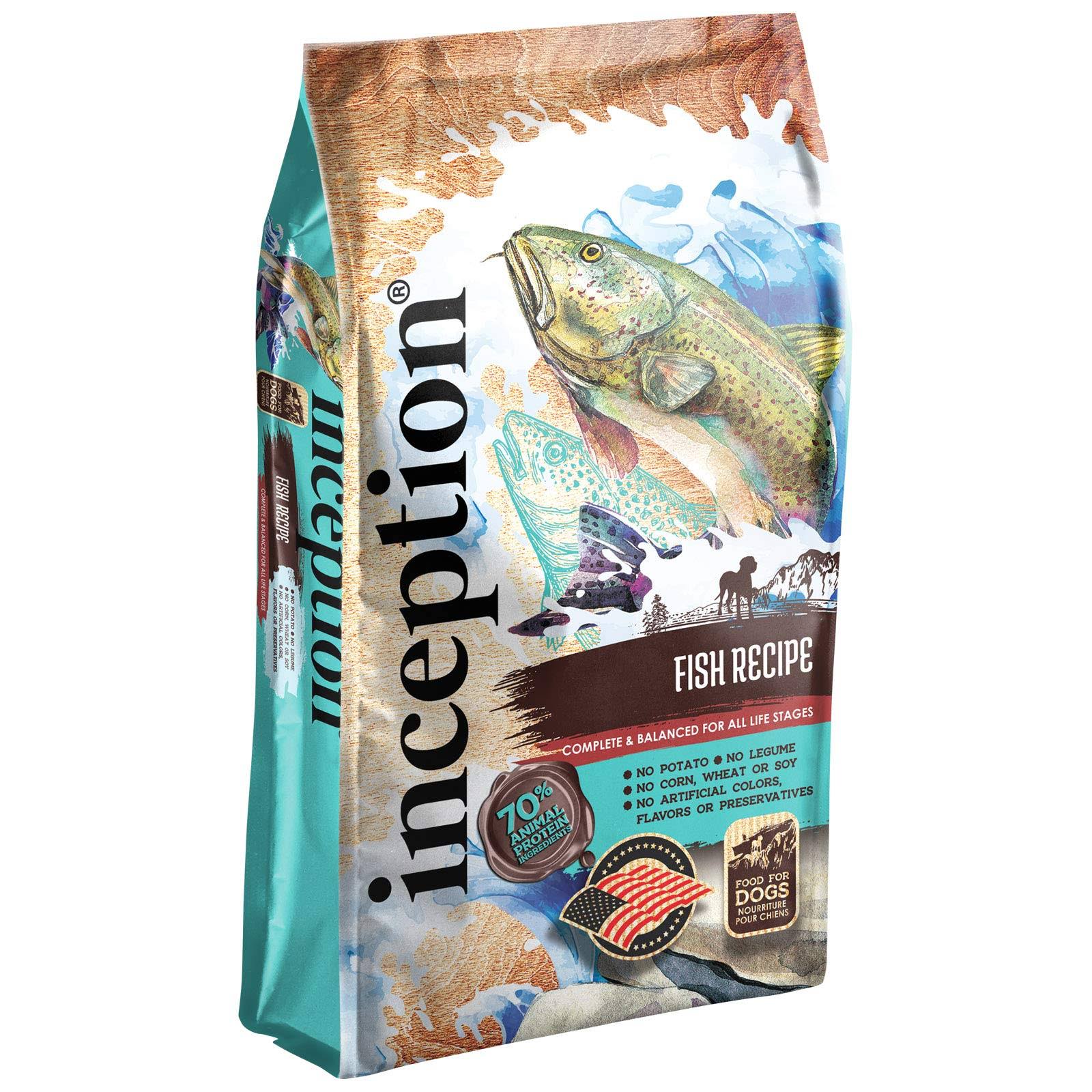 Inception Food for Dogs, Fish Recipe - 27 lb