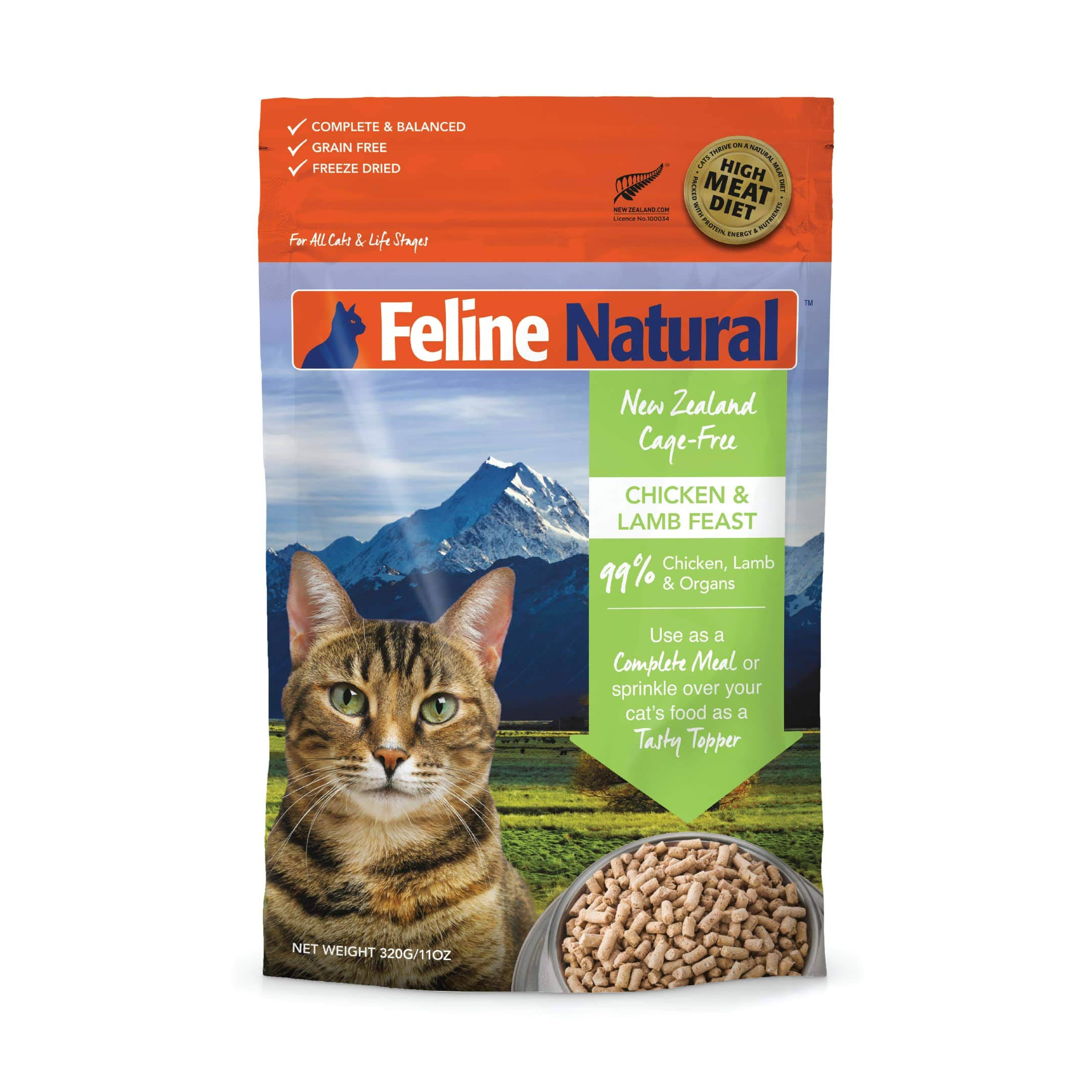 K9 Feline Cat Food - Natural Chicken & Lamb