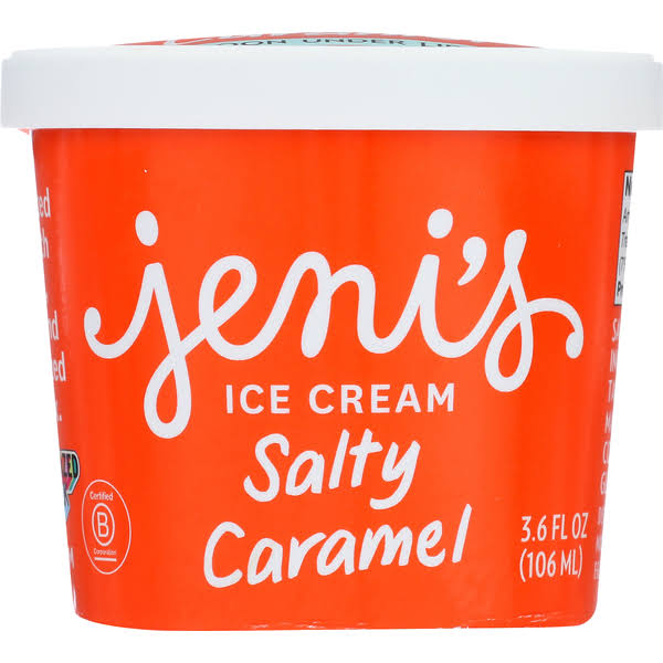 Jeni's Ice Cream, Salty Caramel - 3.6 fl oz