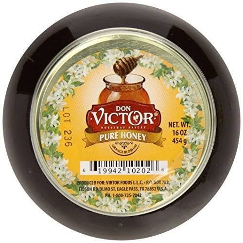 Don Victor Orange Blossom Honey Globe Jar - 16oz