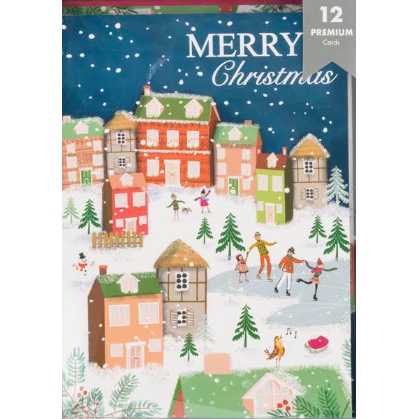 Papercraft Products Holiday Cards with Envelopes, Premium