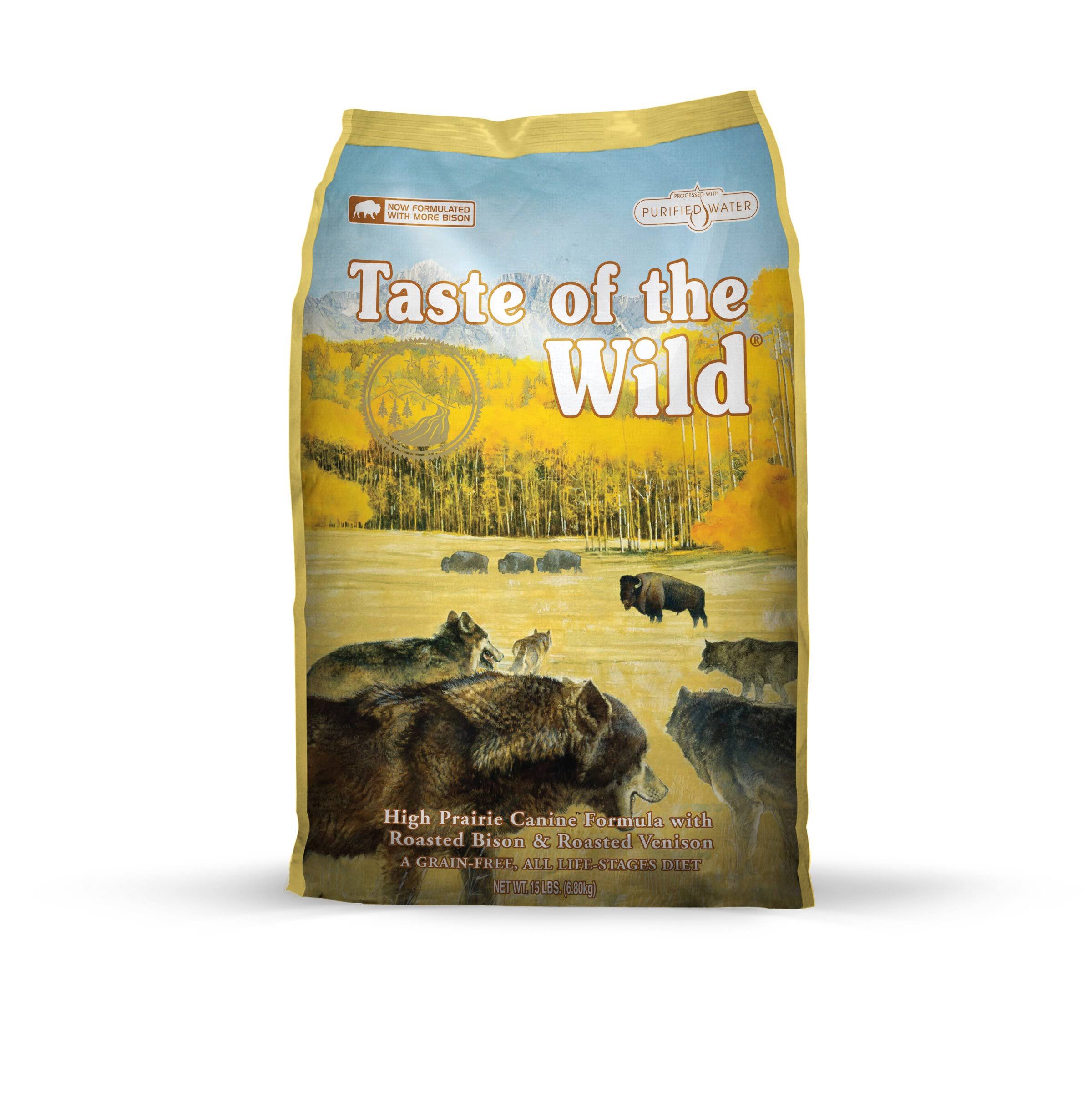 Taste of the Wild High Prairie Dog Food - Bison & Venison - 14 lbs.