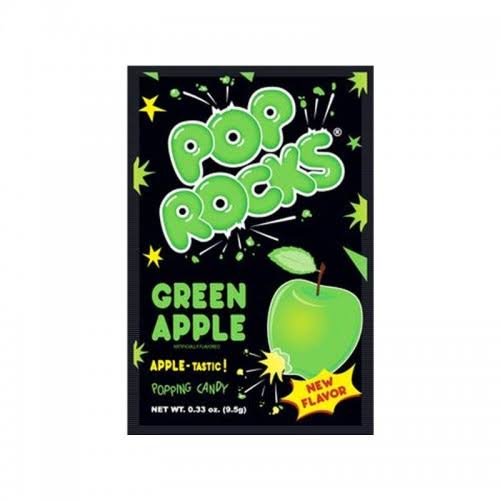Pop Rocks Popping Candy - Green Apple, 0.33oz