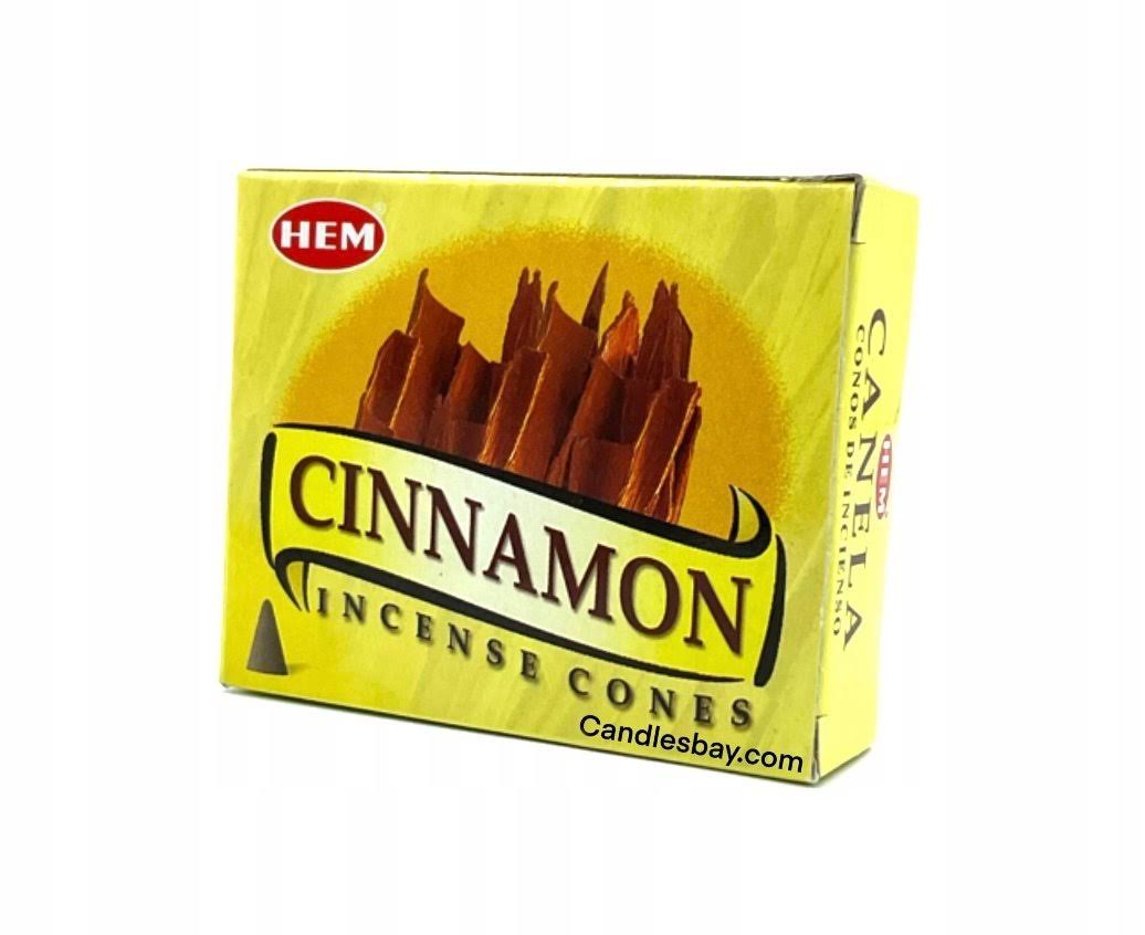 Hem Cinnamon Incense Cones - 10pcs