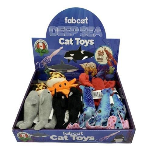 Fabcat Assorted Deep Sea Cat Toys