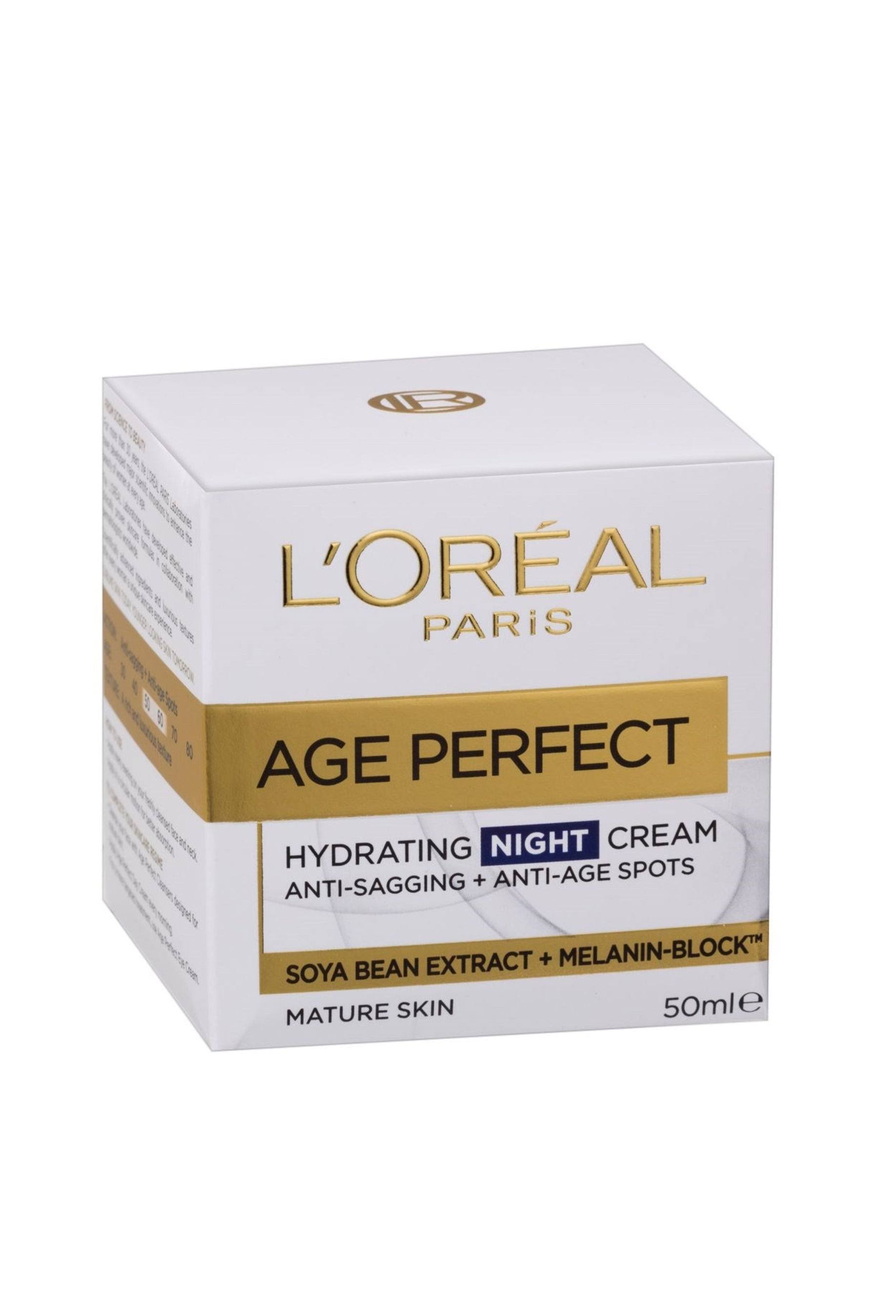 L'Oreal Paris Age Perfect Re-Hydrating Cream - Night, 50ml