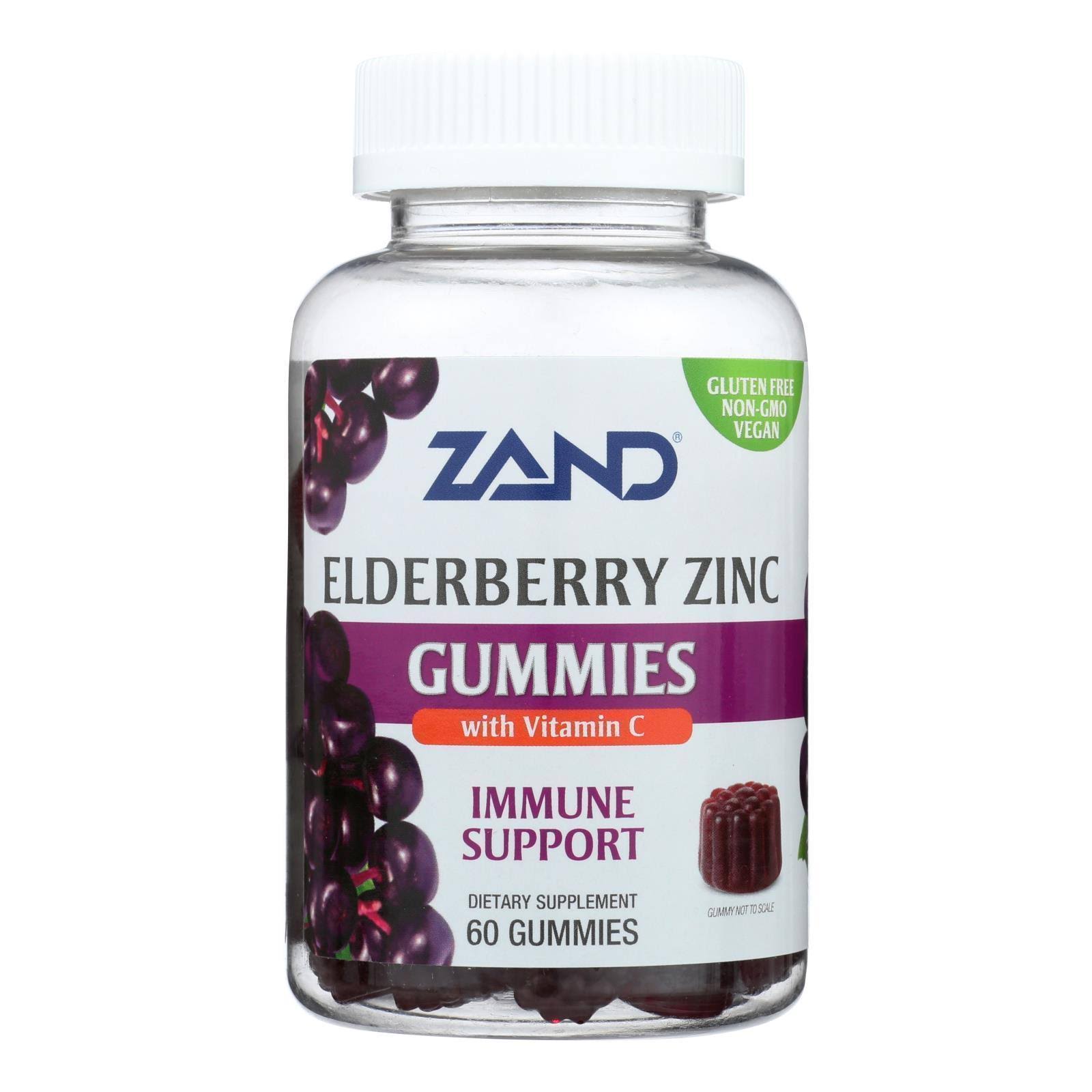 Zand - Gummies Elderberry Zinc - 60 Ct